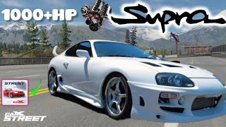 CarX Street 1.2.2 - Supra 420 KM/H swap engine 2JZ-GT  #carxstreet #supra #tuning