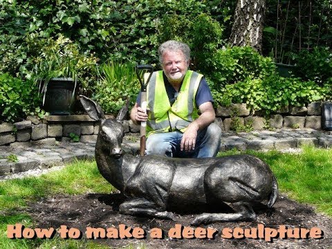How to make a deer sculpture