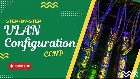 CCNP ENCOR Tutorial | VLANs & Switch Configuration #ccnp #techgurumanjit