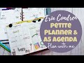 NEW Erin Condren Petite Planner & A5 Agenda Plan With Me | August 2021
