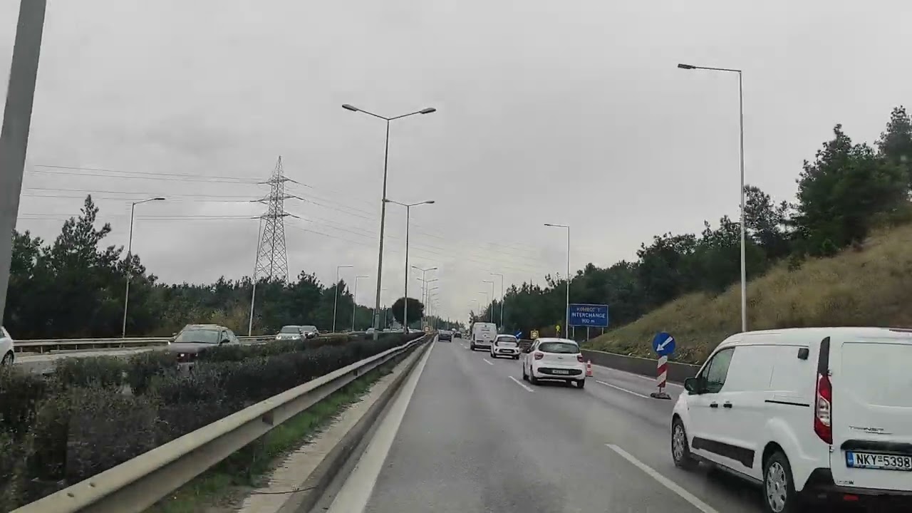 Fly over από Ανατολικά προς Δυτικά του Περιφερειακού Θεσσαλονίκης 13/12/2023.Αρχιζουν τά Όργανα .