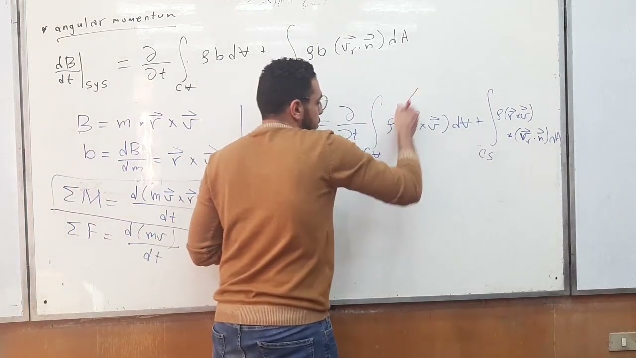 Fluid Dynamics | 2nd year Mechanical Engineering | sec 1 | Angular Momentum