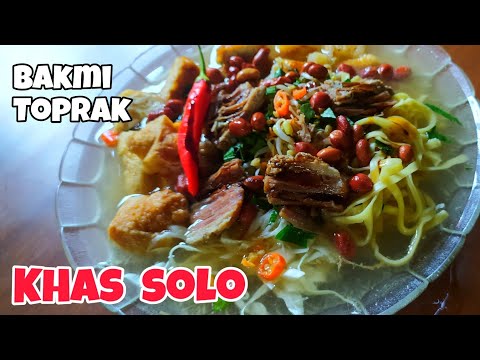Resep Membuat Bakmi Toprak Solo