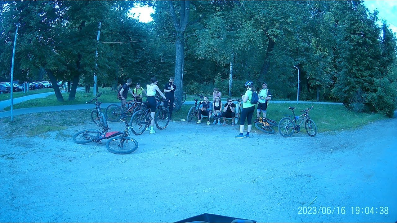 вечерняя покатка вдоль оки - YouTube