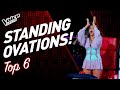 STANDING OVATIONS for these Blind Auditions in The Voice! 👏 | TOP 6 (Part 2)