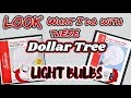 LOOK what I do with these DOLLAR TREE Light Bulbs | QUICK and EASY Dollar Tree DIY