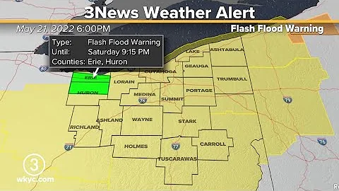 WATCH LIVE: 3News' Betsy Kling, Jason Mikell give update on severe storms in Northeast Ohio