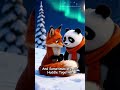 How Animals Stay Warm in Winter  | Pudgy Explains Fun Fact Story for Kids #shorts