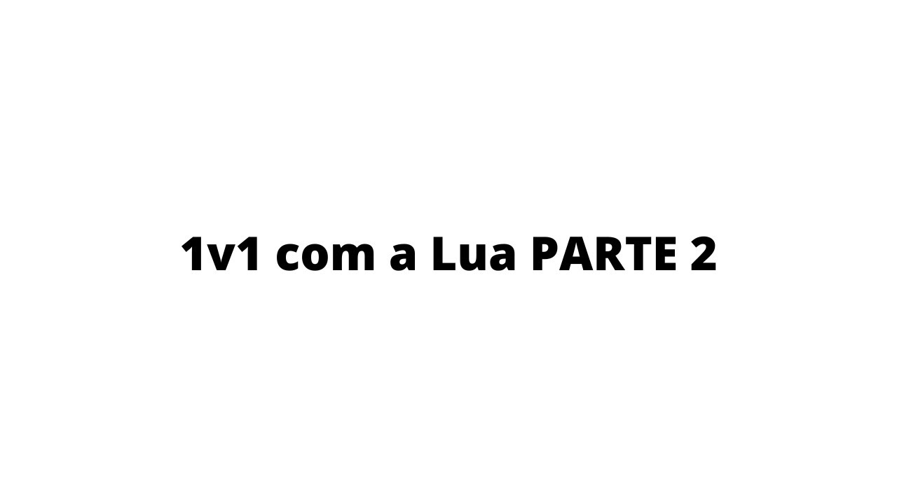 1v1 Com a Lua part. 2 - Murder Mistery - YouTube