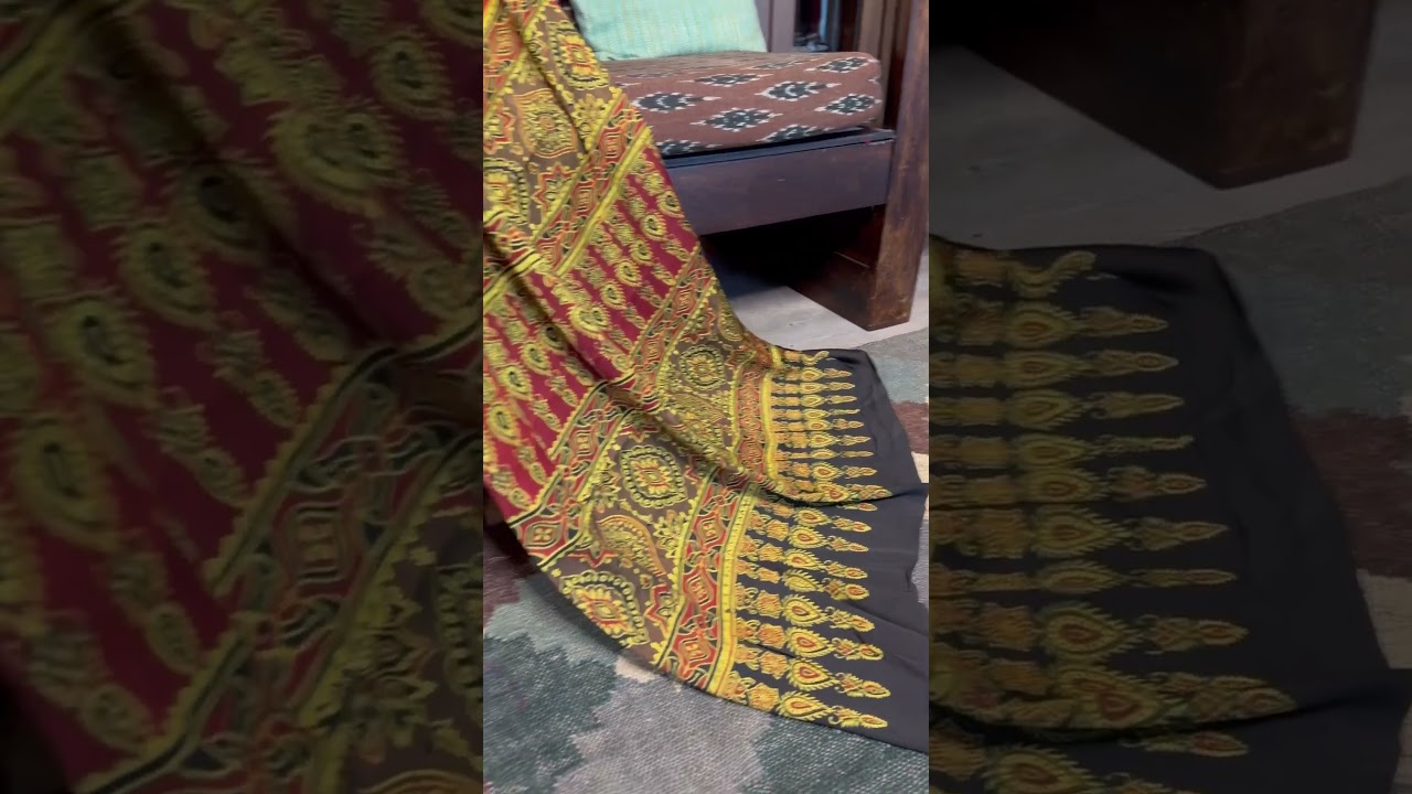 Ajrakh modal silk✨