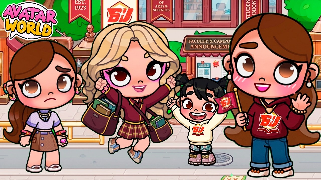 🎓✨ ¡ACEPTARON a mi PRIMA en la NUEVA UNIVERSIDAD de Avatar World!