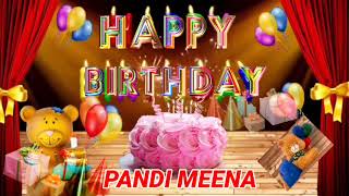 Happy Birthday Pandi Meena || Happy Birthday sweet Heart #happybirthday #wishes #happybirthdaysong