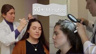 90+ Minutes of Scalp Checks so You Can Sleep Deeply [No middle ads]
