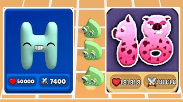 Number run merge 3d math + Alphabet run Abc letter go ⭐⭐⭐ Abcdefghijklmnopqrstuvwxyz 123456789