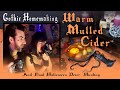 Warm Mulled Cider and Final Halloween Home Decor Hunting: Joann, Pottery Barn, TJMaxx