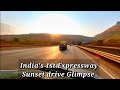 Expressway Pune Mumbai - Sunset Drive Glimpse