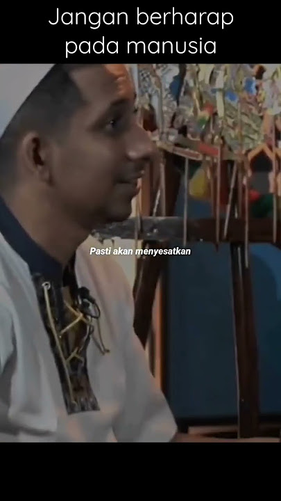 Jangan berharap pada manusia..
