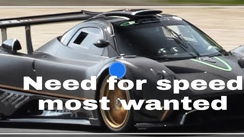 Need for speed most wanted I