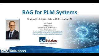 Retrieval Augmented Generation (RAG) for PLM: Bridging Enterprise Data with Generative AI