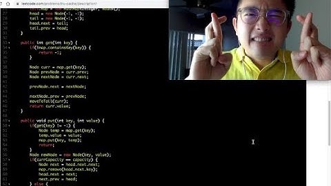 Least Recently Used Cache - 30 min Java Coding Challenge