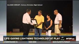 Life-saving lightning detection technology at play