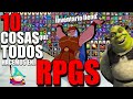 10 COSAS que TODOS HACEMOS jugando RPG