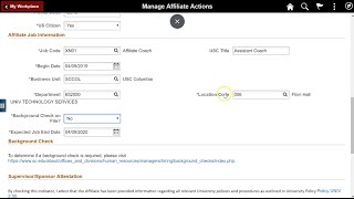 GT eForms™ Demo: PeopleSoft Affiliate Appointment eForm