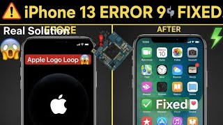 🚨 Iphone 13 Restart Problem | Flashing Error 9 Solution Step by Step!#iphonerepair #sarwajit #repair