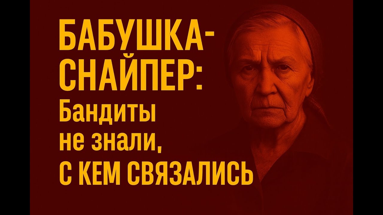 БАБУШКА-СНАЙПЕР: Бандиты не знали, с КЕМ связались | История одной мести