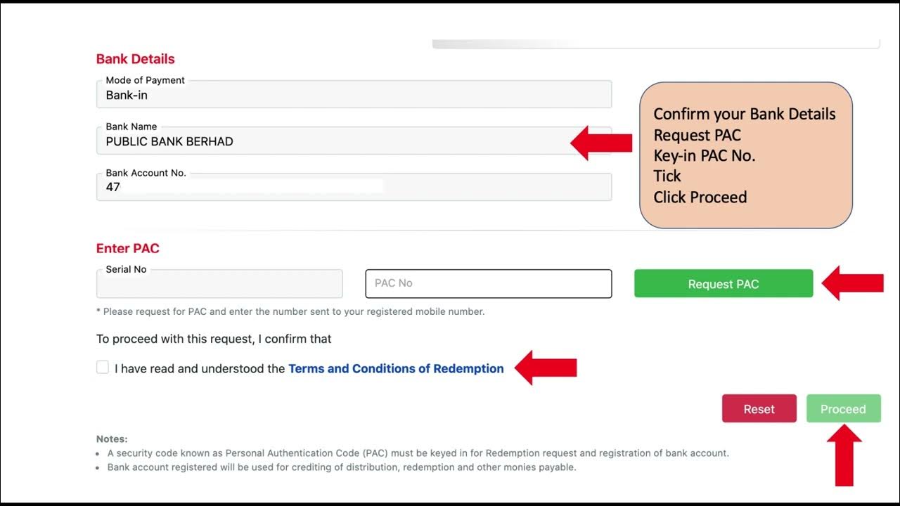 How to Redeem your Public Mutual Investment YouTube