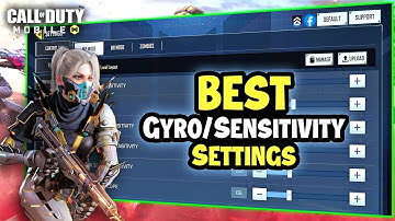 BEST SENSITIVITY SETTINGS in CODM Season 1 | BEST GYROSCOPE SETTINGS FOR COD MOBILE (MP & BR)