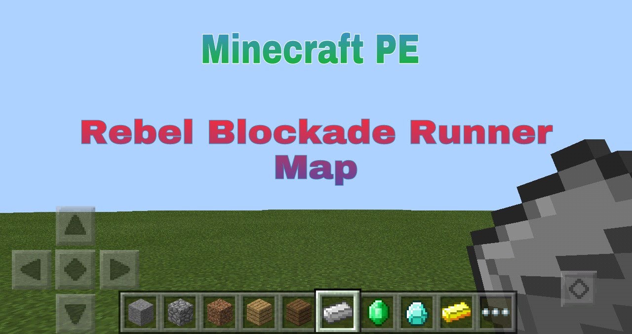 Minecraft PE Rebel Blockade Runner Map [0.12.1] - YouTube