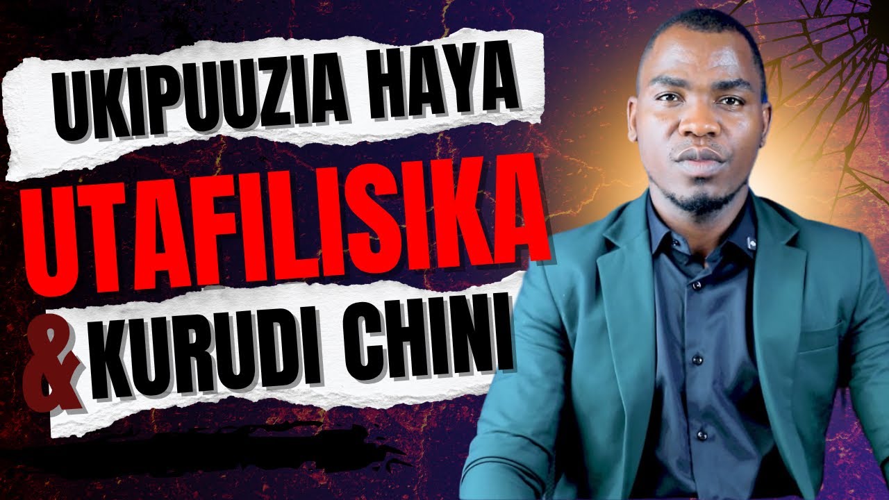 EPUKA HAYA MAKOSA YA KIFEDHA NA BIASHARA