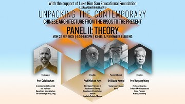 Panel II: Theory – Introduction by Prof.Cole Roskam + Presentation by Prof. Michael Hays