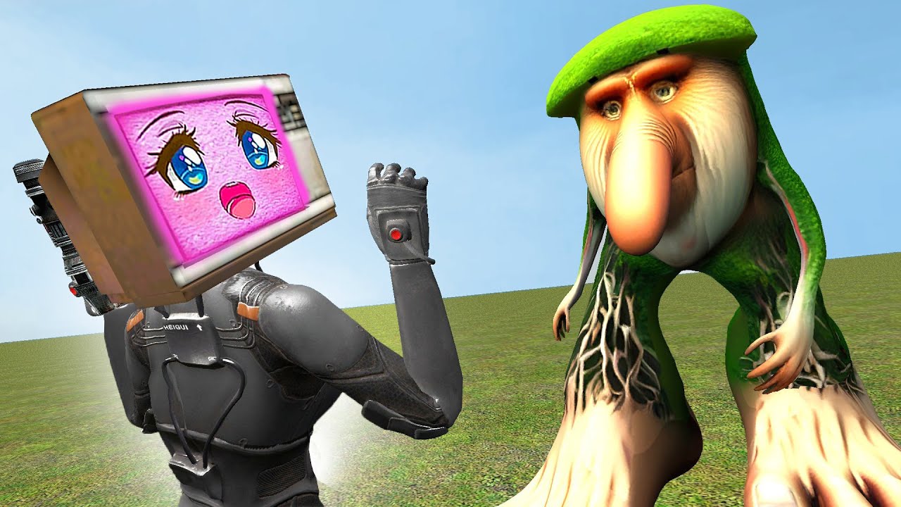 TV WOMAN VS BRR BRR PATAPIM IN NEW CITY | Garry's Mod