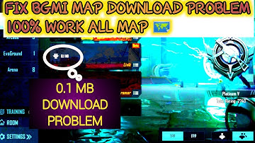 Battleground Mobile India Maps Not Downloading Problem Solved🔥 | BGMI 0.1 MB ERROR PROBLEM SOLUTION.