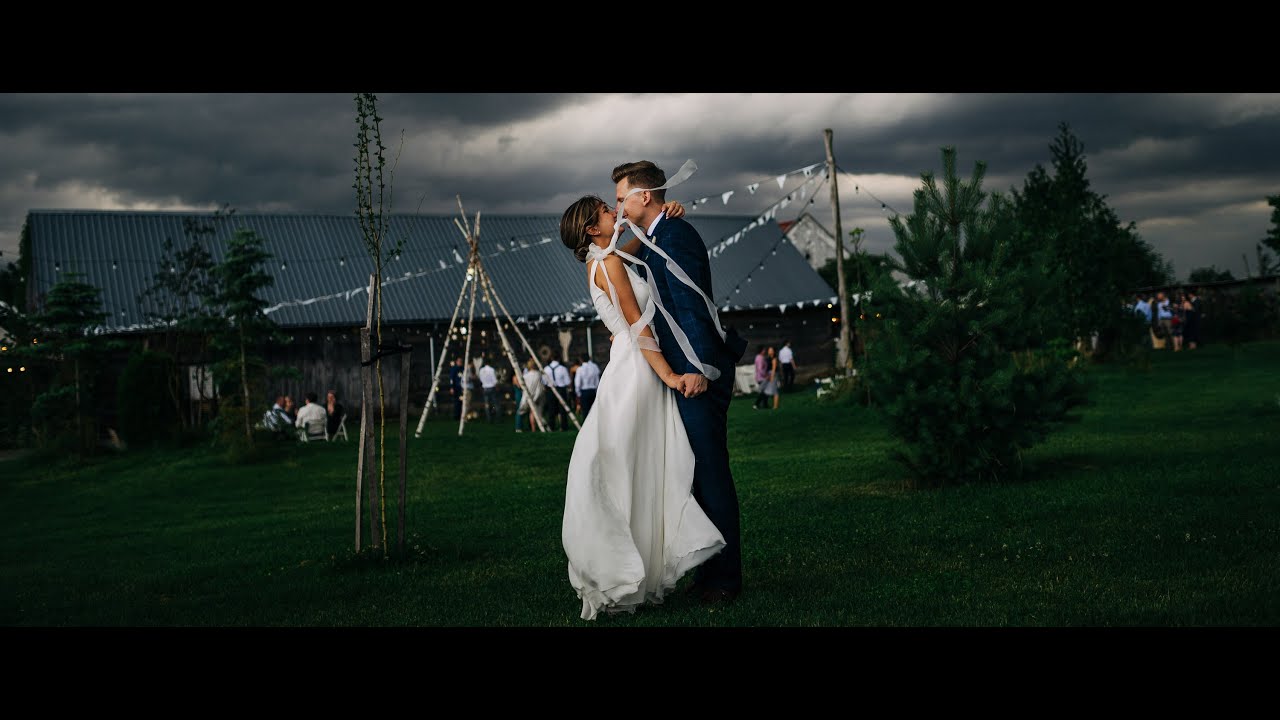 Klip ślubny - Anastazja + Radek Ślub humanistyczny w Folwarku Ruchenka