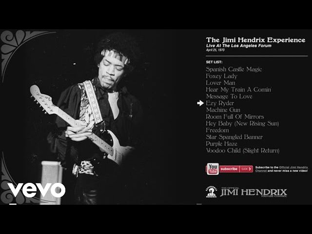 Jimi Hendrix - Ezy Ryder (LA Forum 1970 - Official Audio) - YouTube