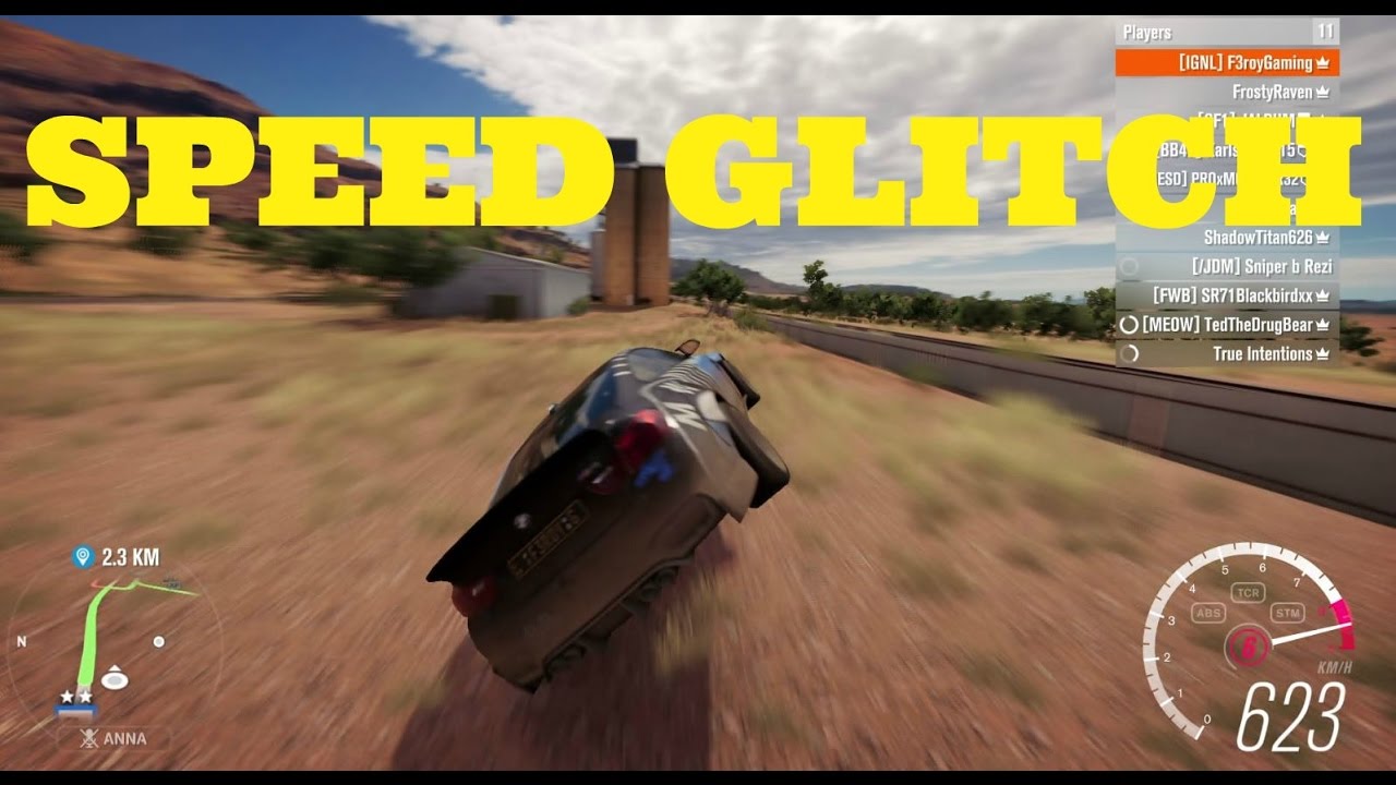 Forza Horizon 3 Speed Glitch With Train, check description for tutorial!