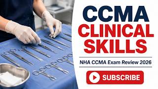NHA CCMA Exam Review 2026 | Medical Assistant Certification Crash Course