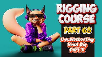 Rigging with Advanced Skeleton - Part 68 - Troubleshooting Head Rig Part K