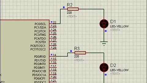 Como configurar puertos de entrada y salida en un atmega32 con CodevisonAVR