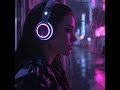 Cyberpunk Rain Ambience 🌧️ Neon City Bedroom at Night | Relax, Study, Sleep & Focus
