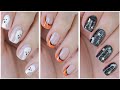 Minimalistic Nail Art 2021 🎃 Fun &amp; Easy Halloween Nail Design Compilation!