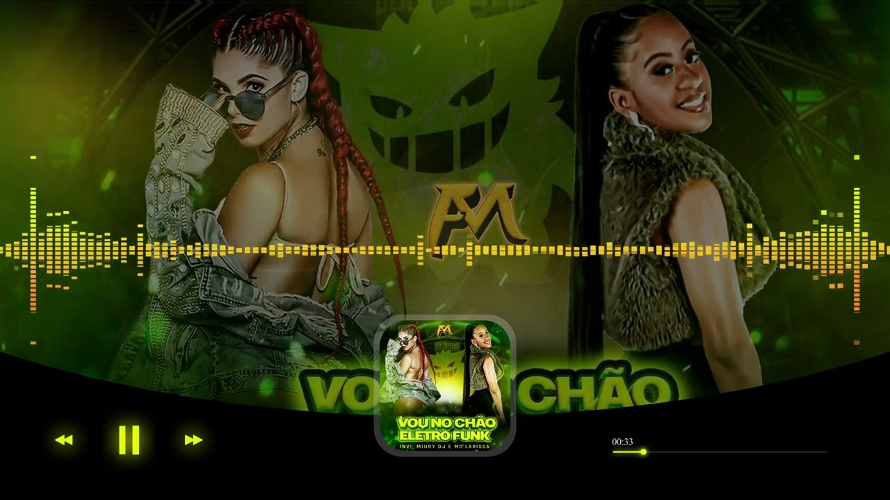 Vou No Chão ELETRO FUNK - Miury Dj , Mc Larissa ( Inv! )