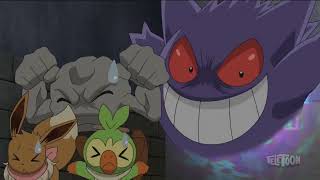 Pokemon Journeys Ash's Gengar Like's To Scare People's And Pokemon's