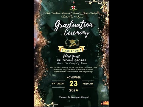 GRADUATION CEREMONY - CLASS OF 2025 - YouTube