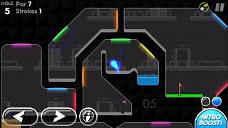 Super Stickman Golf 2 Laser Lab any% with powerups WR run(?) screenshot 5