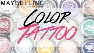 Maybelline Color Tattoos as Eyeliner (Review, Demo & Swatches)