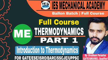 THERMODYNAMICS P-1 INTRODUCTION TO THERMODYNAMICS